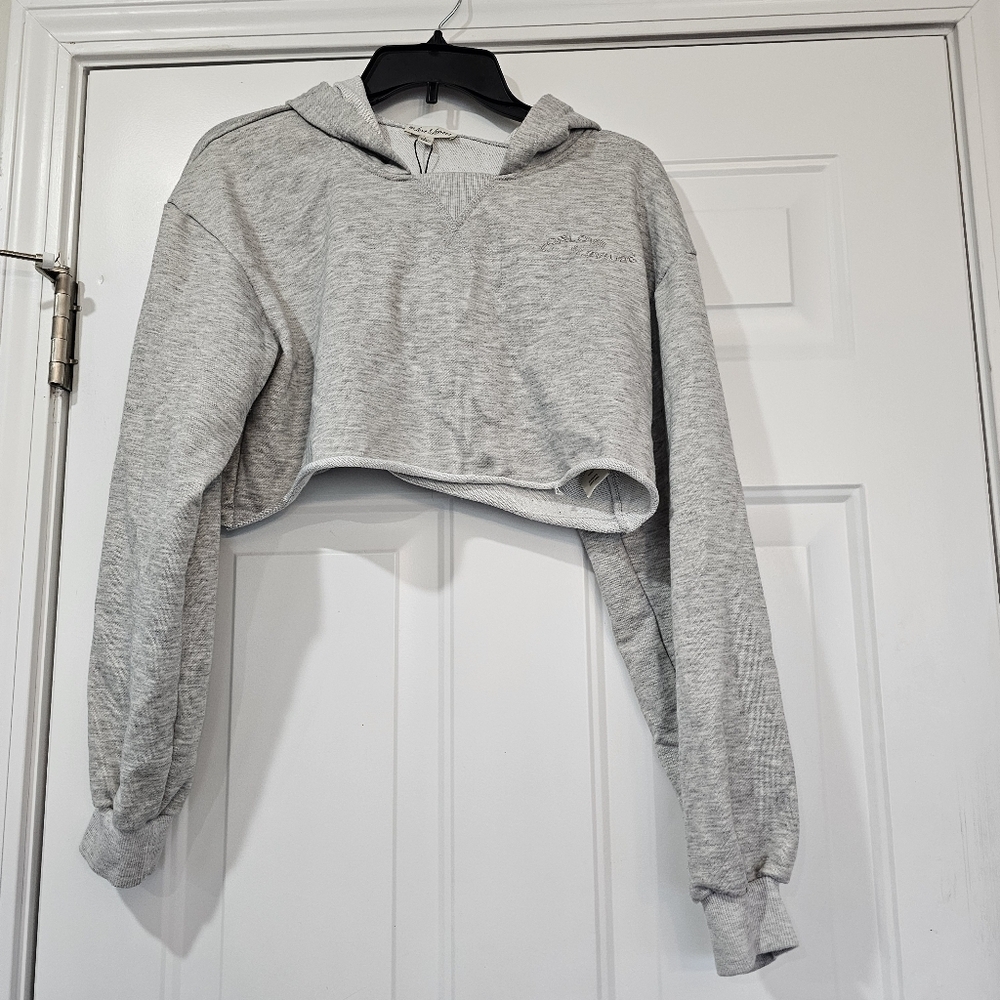Love And Lemons Crop Sweatshirt Size L